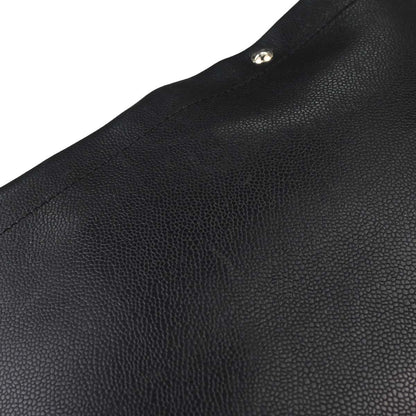 Chanel Black Caviar Skin Tote Handbag