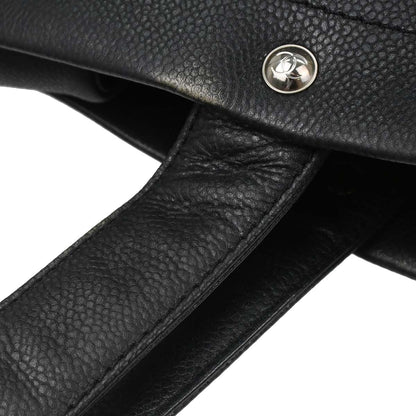 Chanel Black Caviar Skin Tote Handbag