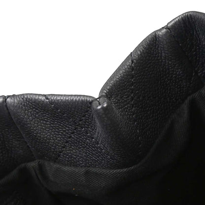 Chanel Black Caviar Skin Tote Handbag