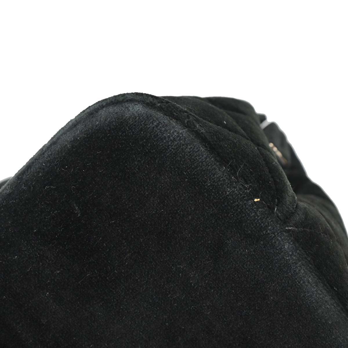 Chanel Black Velvet Handbag