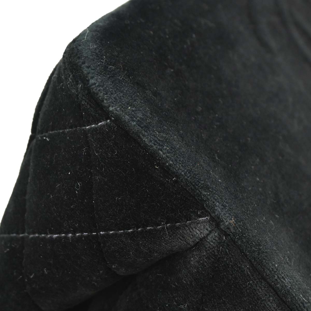 Chanel Black Velvet Handbag