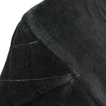 Chanel Black Velvet Handbag