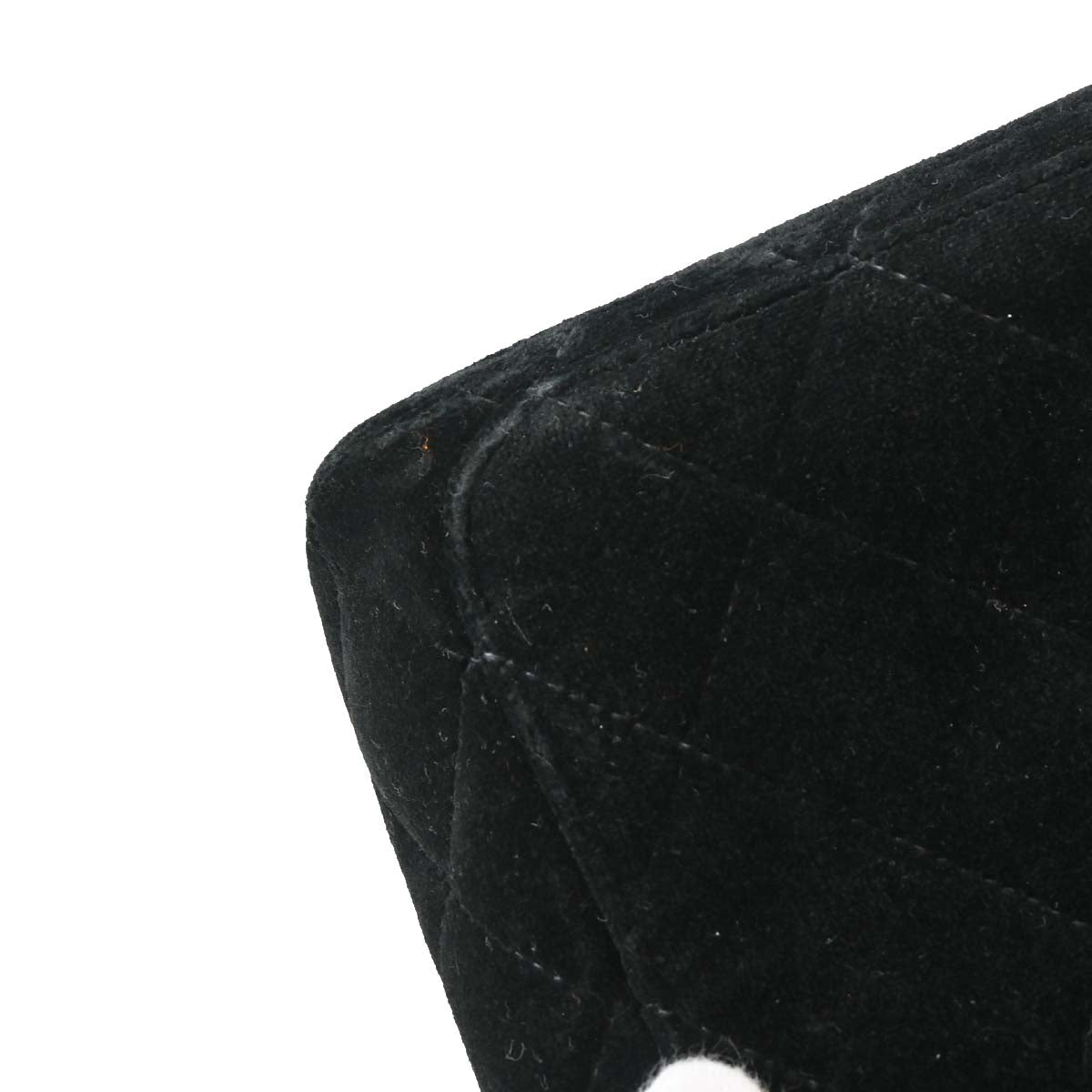 Chanel Black Velvet Handbag