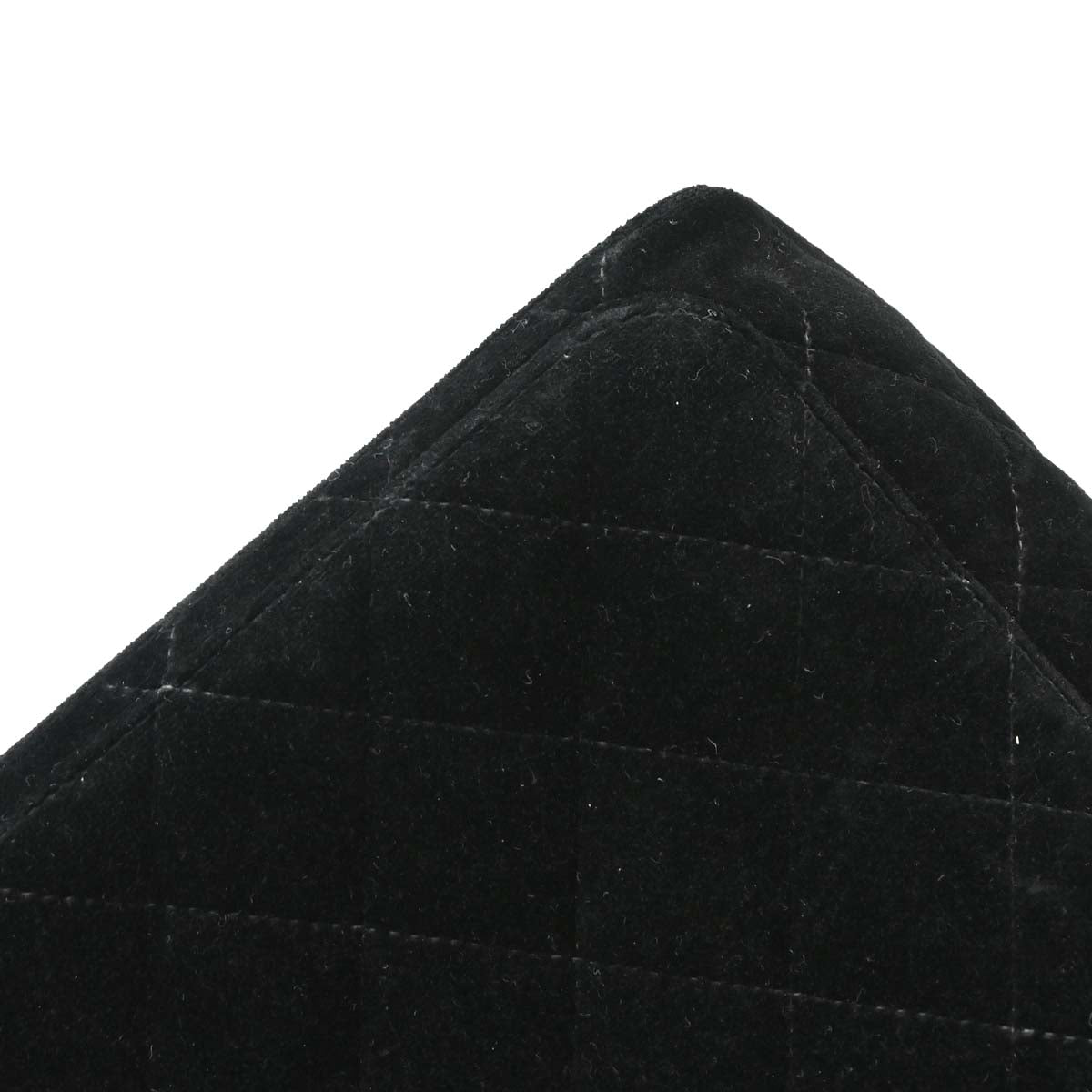 Chanel Black Velvet Handbag