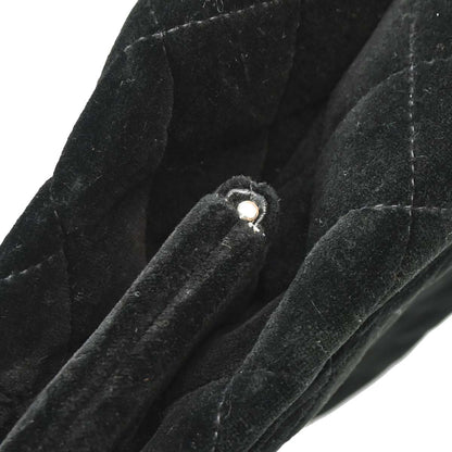 Chanel Black Velvet Handbag