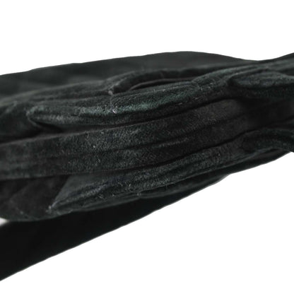 Chanel Black Velvet Handbag