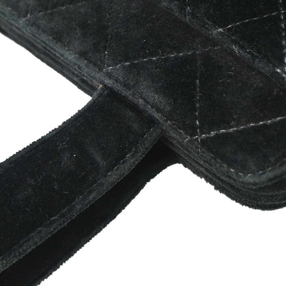 Chanel Black Velvet Handbag