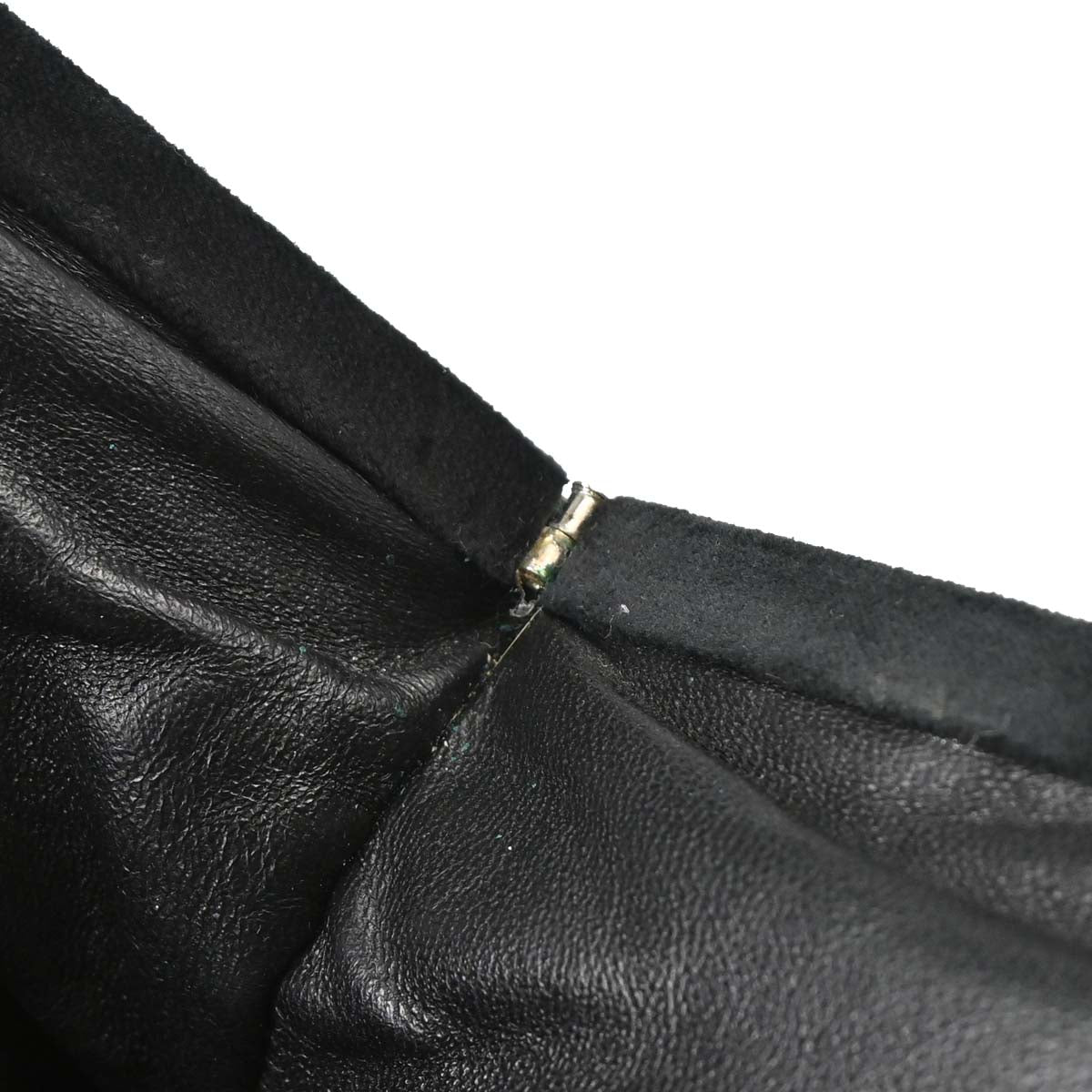 Chanel Black Velvet Handbag