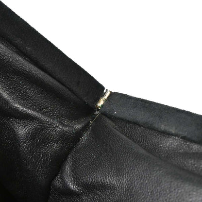 Chanel Black Velvet Handbag