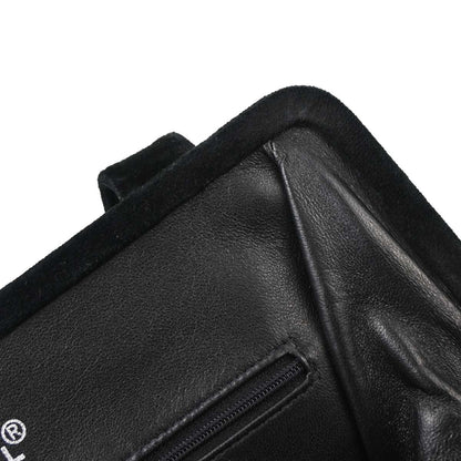 Chanel Black Velvet Handbag