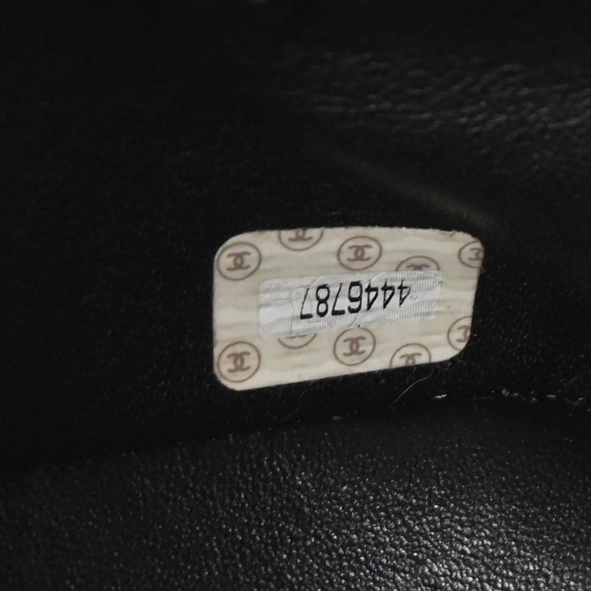 Chanel Black Velvet Handbag