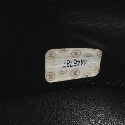 Chanel Black Velvet Handbag