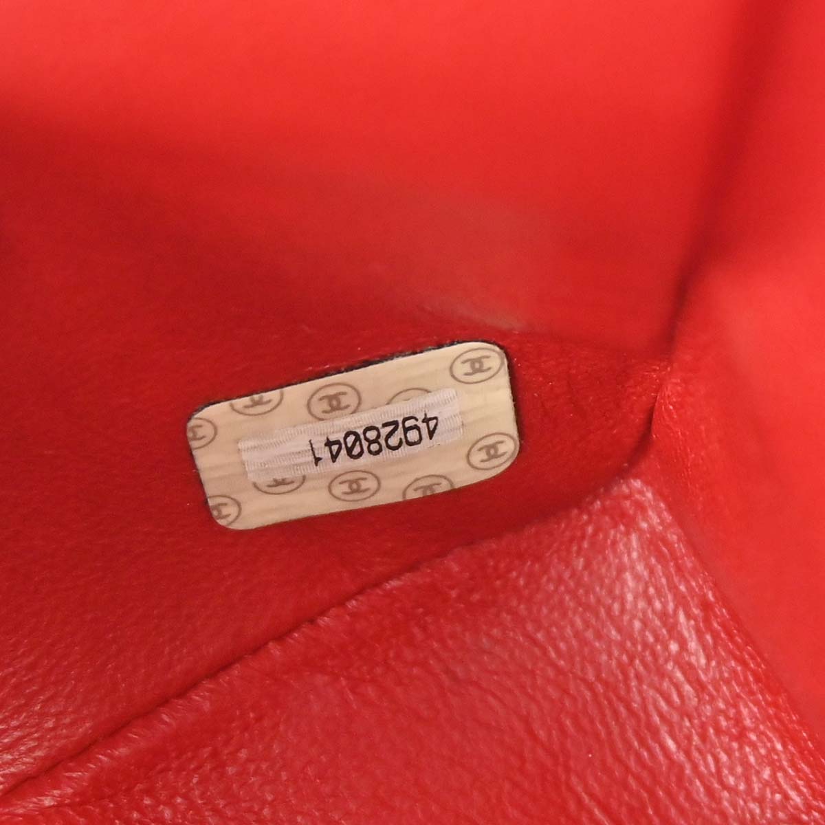 Chanel Red Lambskin Mini Classic Square Flap Shoulder Bag 17