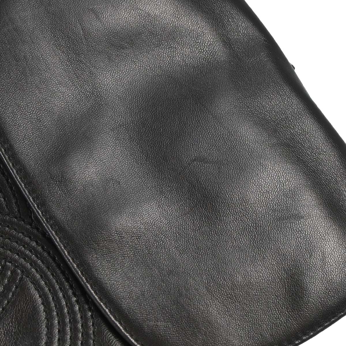 Chanel 1996-1997 Black Lambskin Backpack