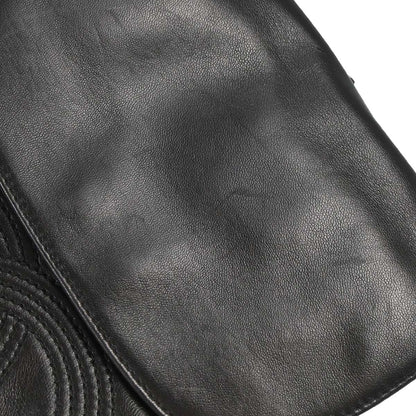 Chanel 1996-1997 Black Lambskin Backpack