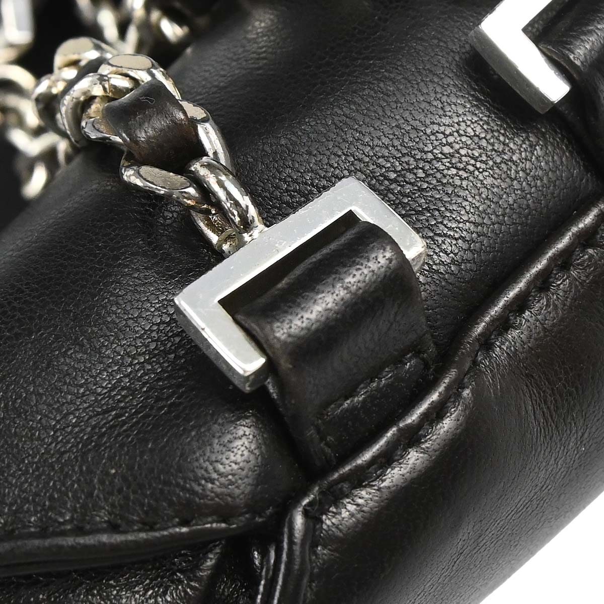 Chanel 1996-1997 Black Lambskin Backpack