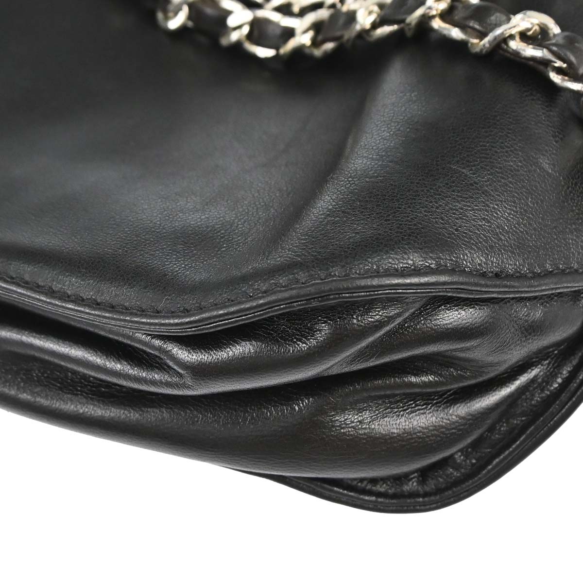 Chanel 1996-1997 Black Lambskin Backpack