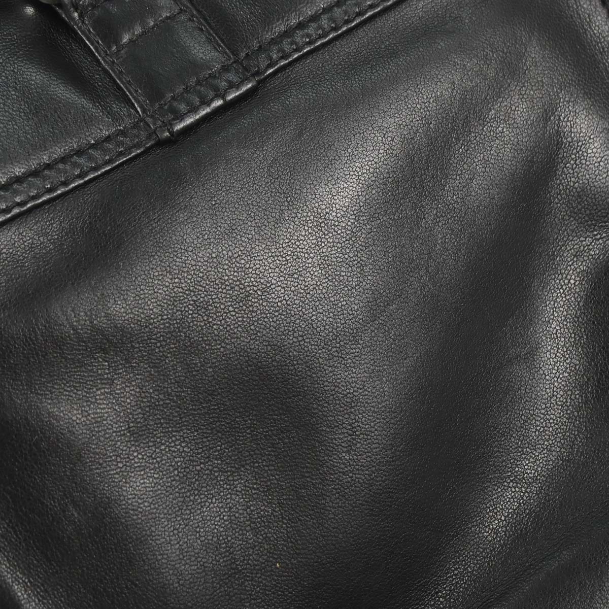 Chanel 1996-1997 Black Lambskin Backpack