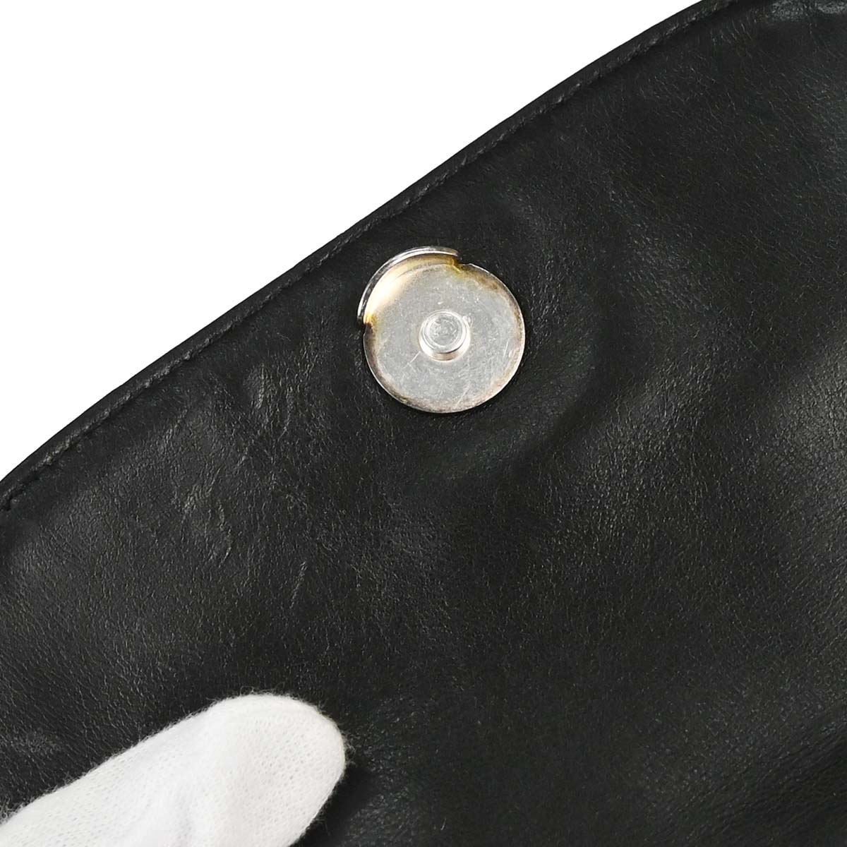 Chanel 1996-1997 Black Lambskin Backpack