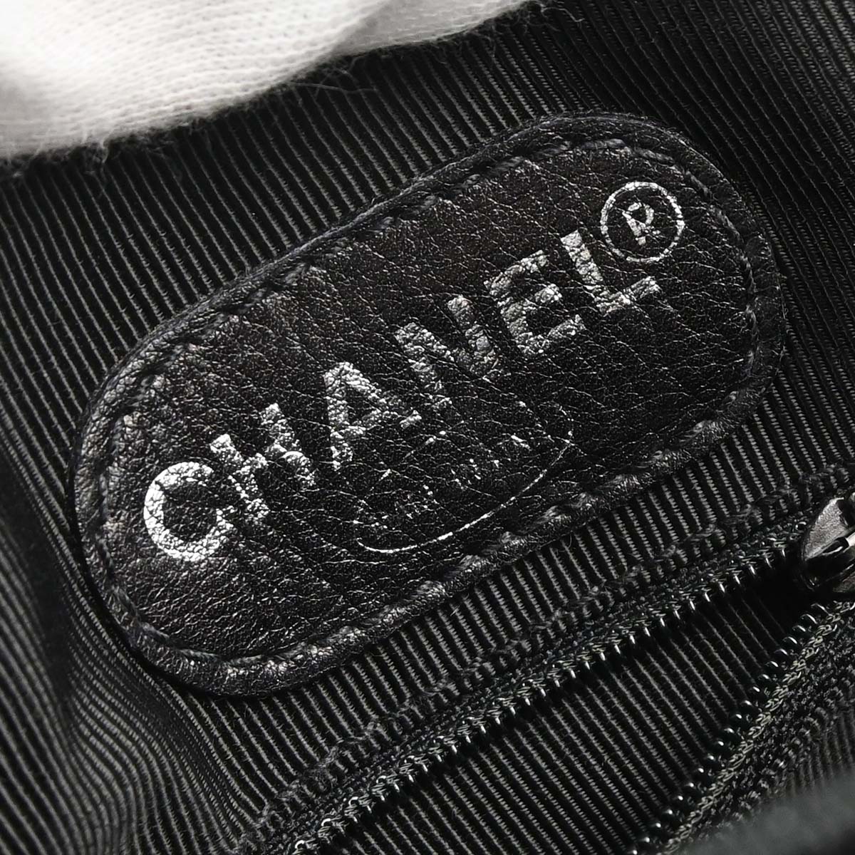 Chanel 1996-1997 Black Lambskin Backpack