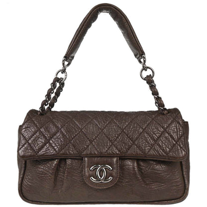 Chanel 2008-2009 Brown Calfskin Handbag