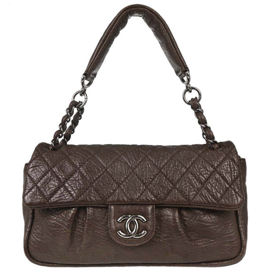 Chanel 2008-2009 Brown Calfskin Handbag