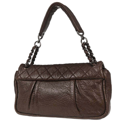 Chanel 2008-2009 Brown Calfskin Handbag