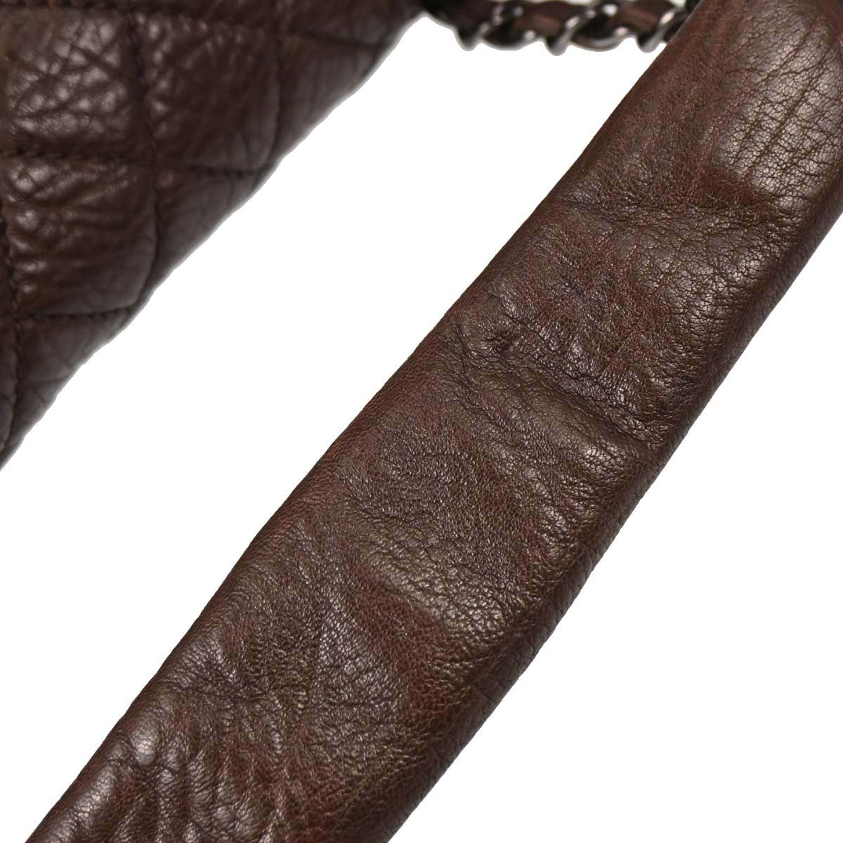 Chanel 2008-2009 Brown Calfskin Handbag