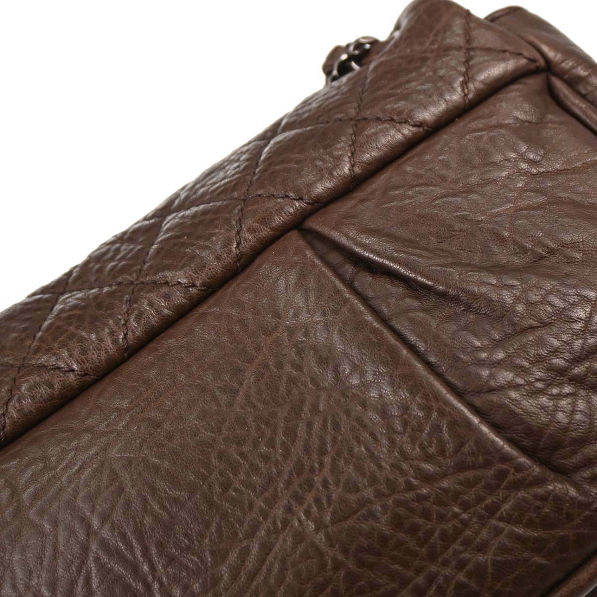 Chanel 2008-2009 Brown Calfskin Handbag