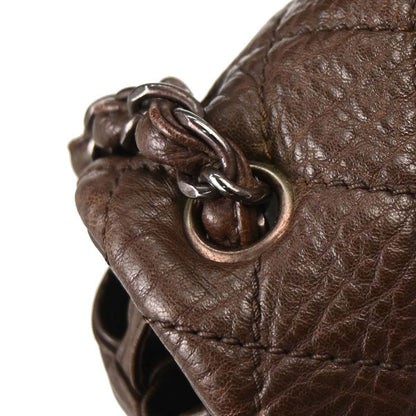 Chanel 2008-2009 Brown Calfskin Handbag