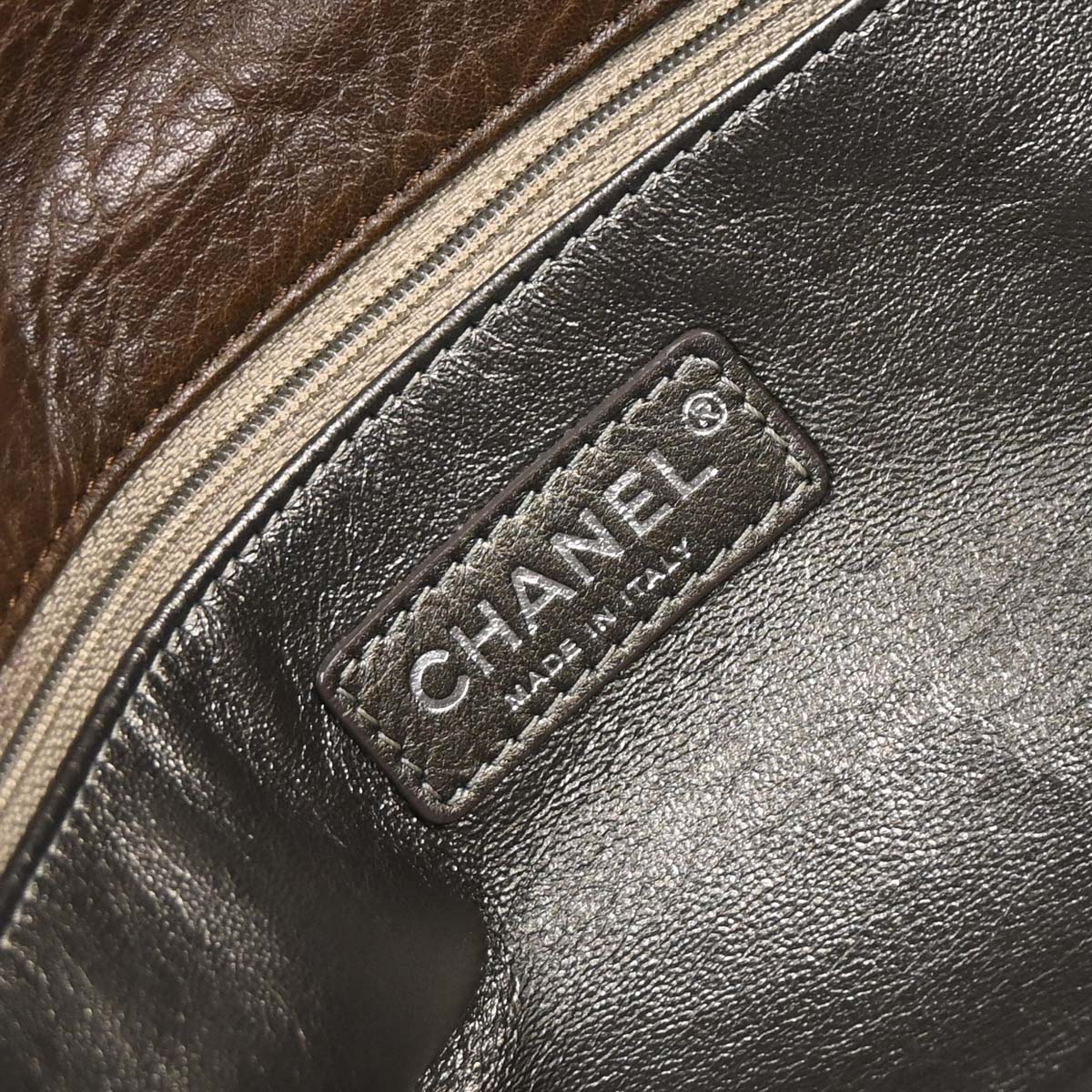 Chanel 2008-2009 Brown Calfskin Handbag