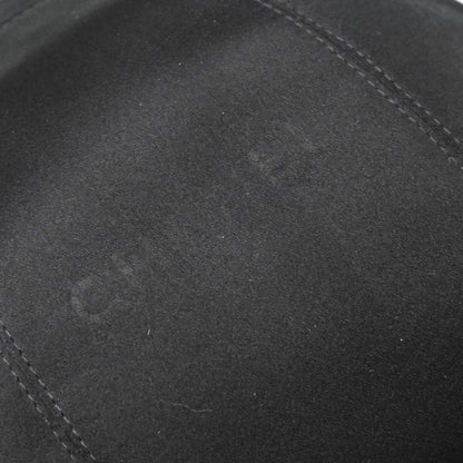 Chanel Black Lambskin Satin Camellia Handbag