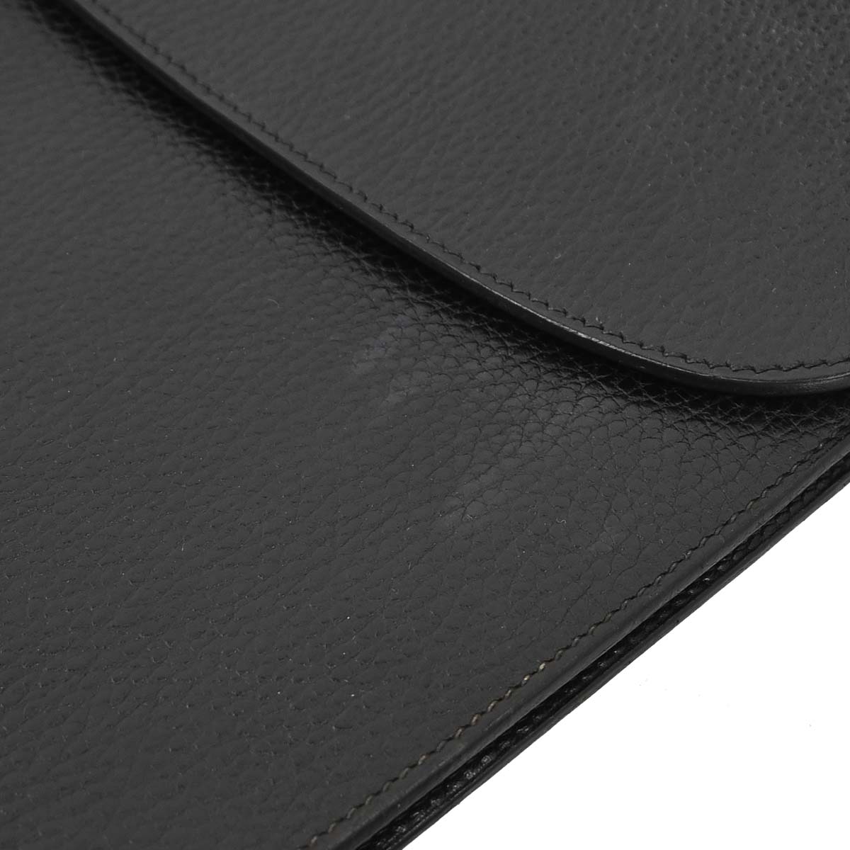 Hermes Black Ardennes Quirus Briefcase Business Handbag