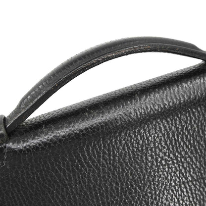 Hermes Black Ardennes Quirus Briefcase Business Handbag