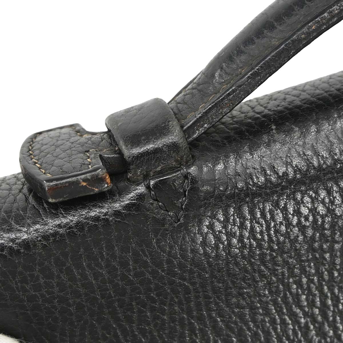 Hermes Black Ardennes Quirus Briefcase Business Handbag