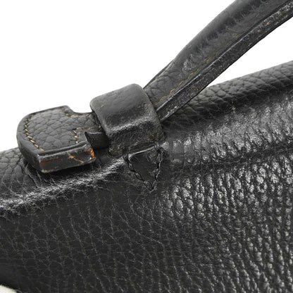 Hermes Black Ardennes Quirus Briefcase Business Handbag