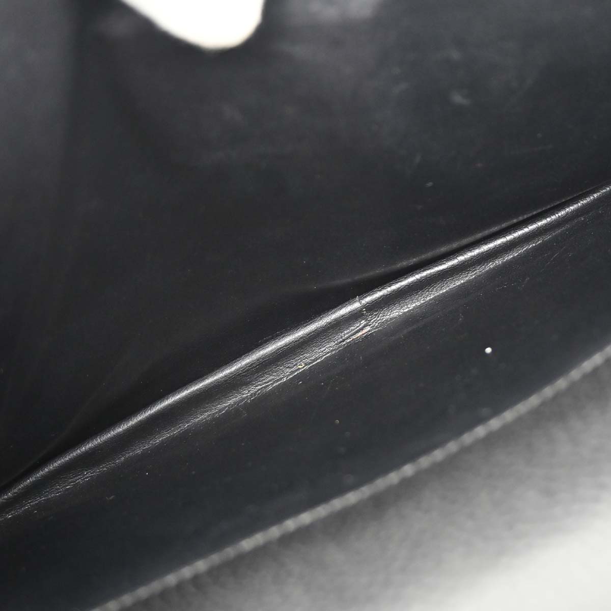 Hermes Black Ardennes Quirus Briefcase Business Handbag
