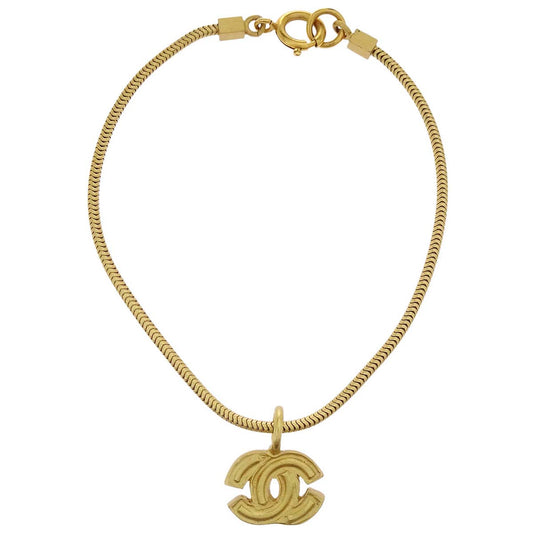 Chanel CC Chain Bracelet Gold 01P