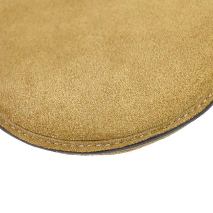 Loewe Beige Suede Coin Purse Wallet