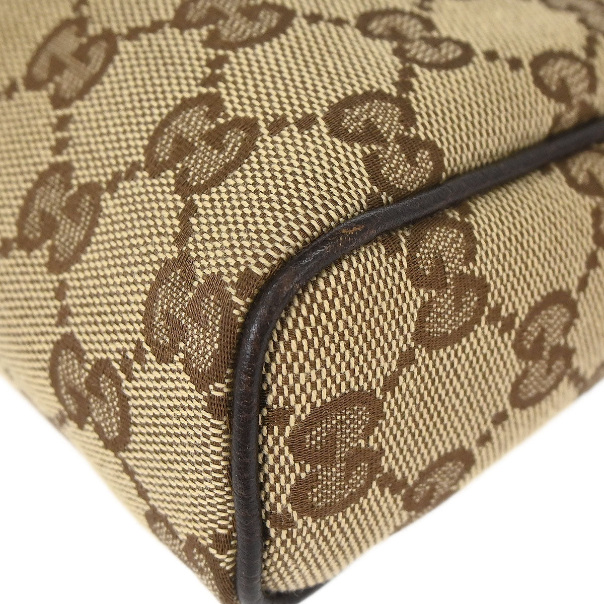 Gucci Brown GG Abbey D Ring Handbag