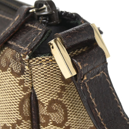 Gucci Brown GG Abbey D Ring Handbag