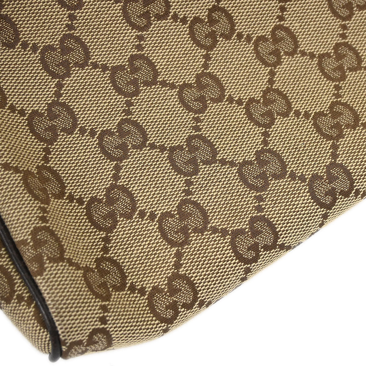 Gucci Brown GG Abbey D Ring Handbag