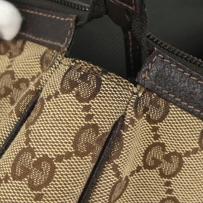 Gucci Brown GG Abbey D Ring Handbag