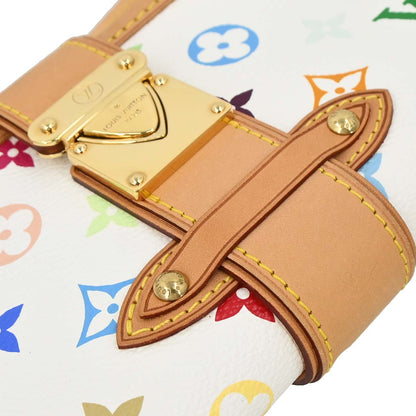 Louis Vuitton White Multicolor Shirley Shoulder Bag M40049