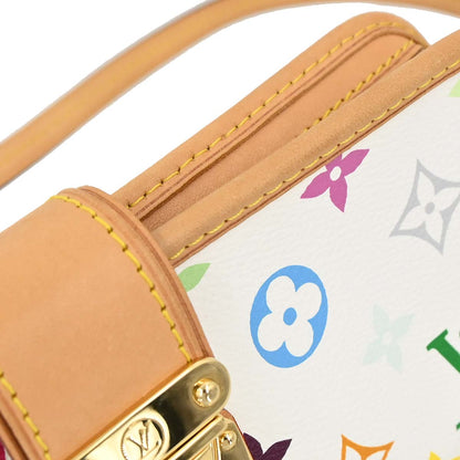 Louis Vuitton White Multicolor Shirley Shoulder Bag M40049