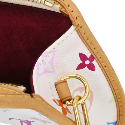 Louis Vuitton White Multicolor Shirley Shoulder Bag M40049