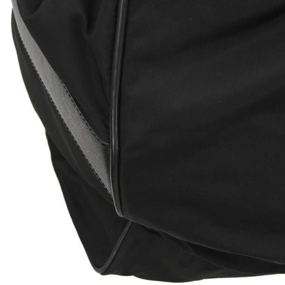 Prada Black Nylon 2way Duffle Shoulder Handbag