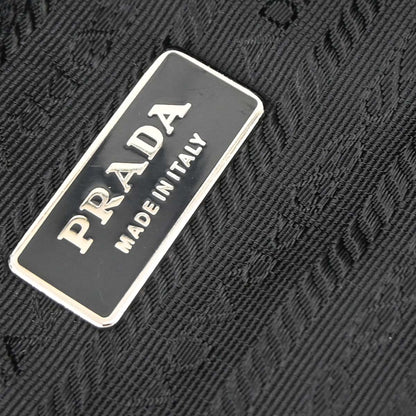 Prada Black Nylon 2way Duffle Shoulder Handbag