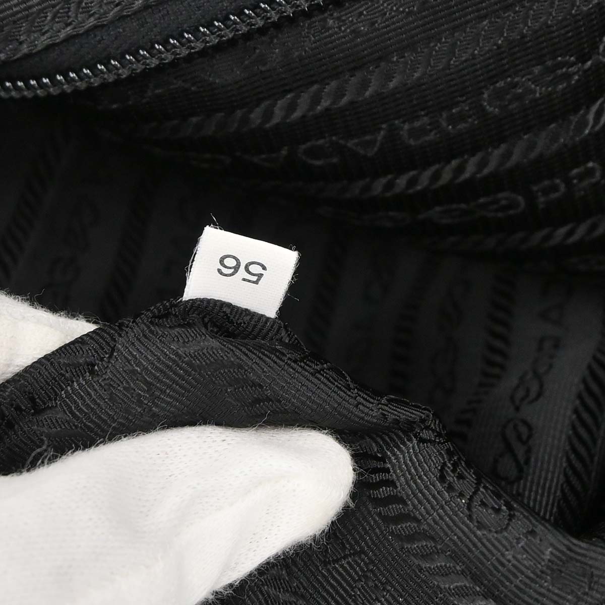 Prada Black Nylon 2way Duffle Shoulder Handbag