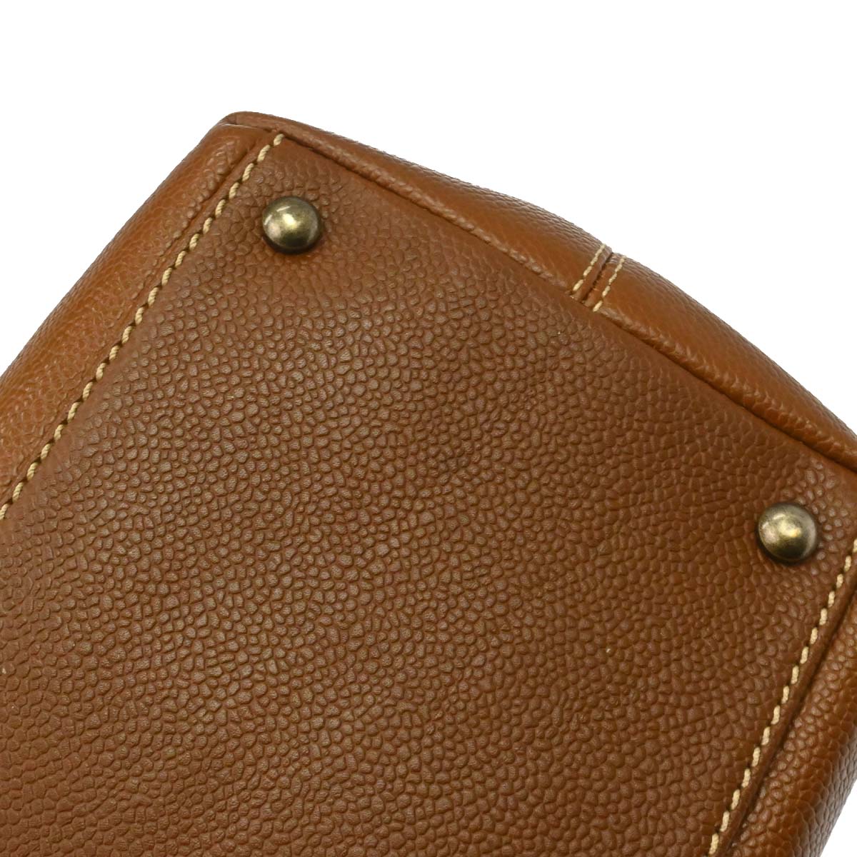 Chanel Brown Caviar Skin 2way Shoulder Handbag